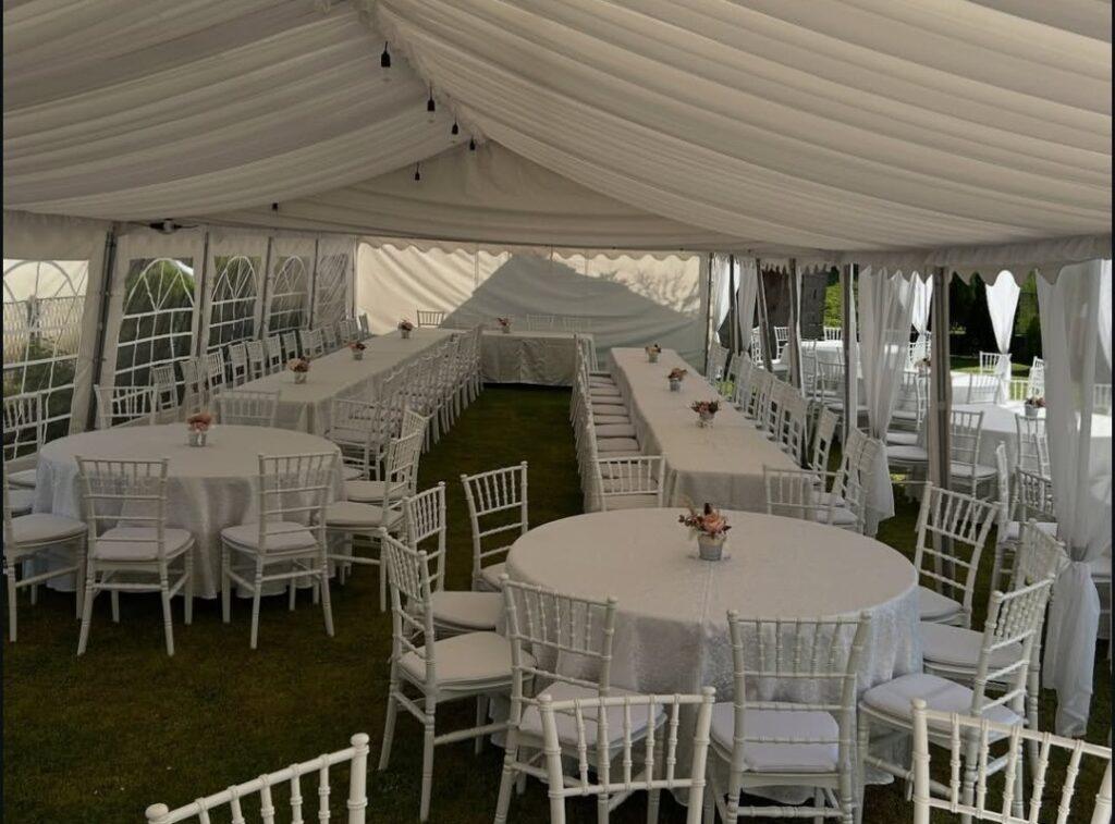 iznajmljivanje šatora za svadbu