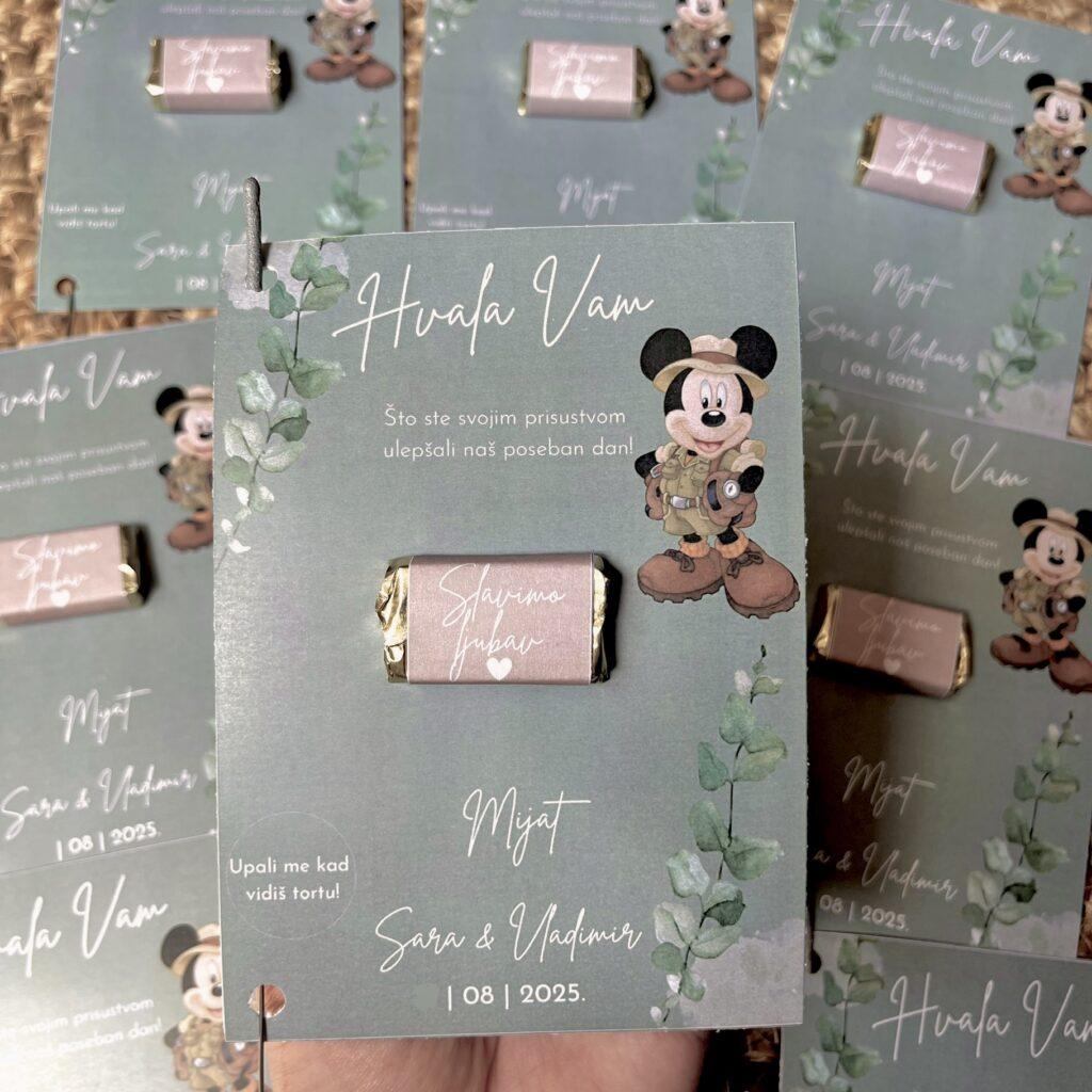 zahvalnice za krštenje - niš - zahvalnice za goste