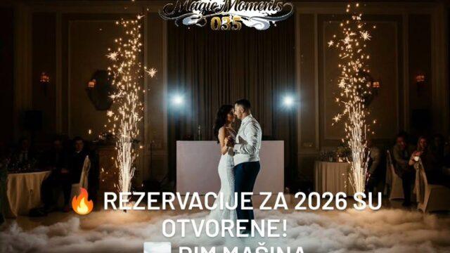 Suvi led - Podni dim za svadbu i venčanje - Specijalni Efekti Jagodina