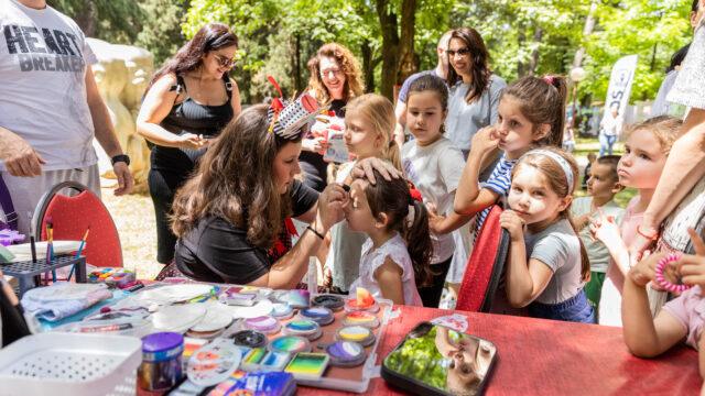 face paint za dečiji rođendan Novi Sad
