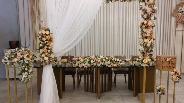 cvetna dekoracija svadbe niš floreland decoracija