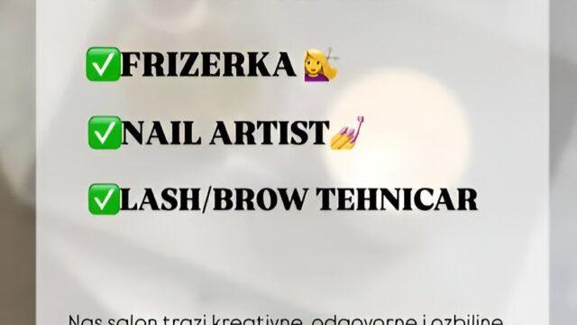 Uređen prostor salona La Peruna Beauty