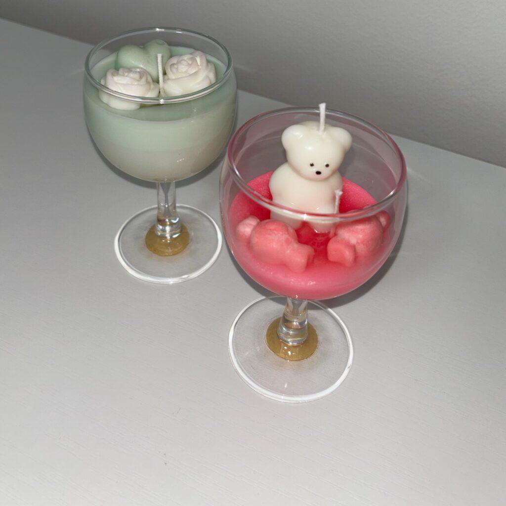 Ručno rađene mirisne sveće sa različitim motivima za poklon