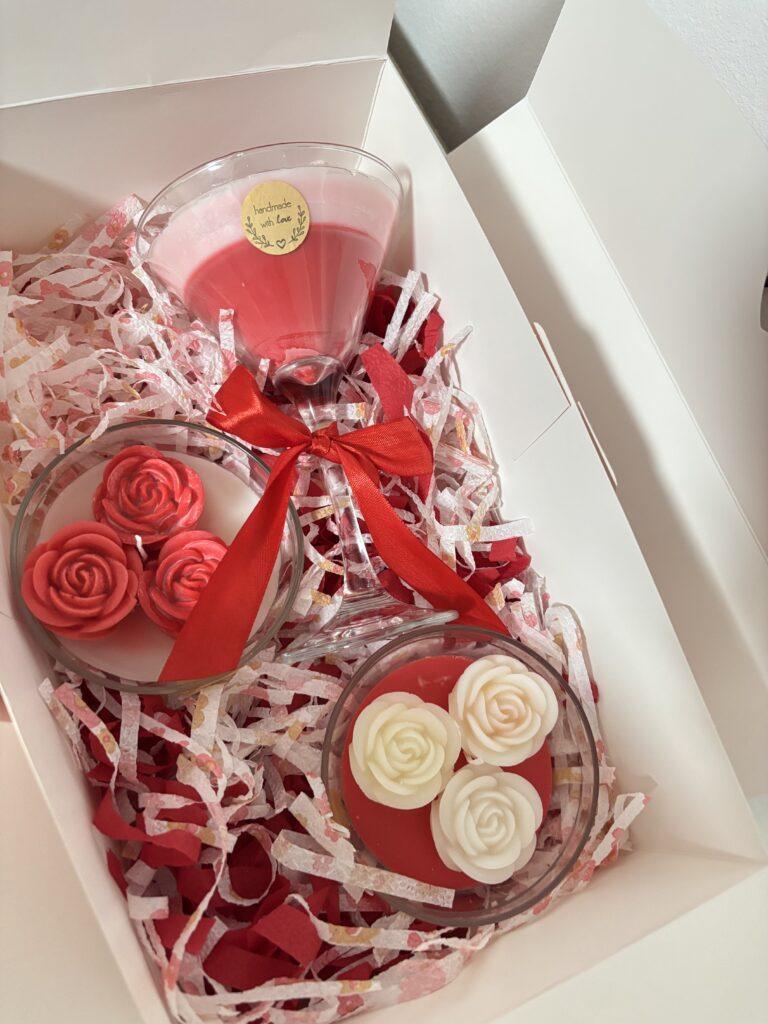 Set ručno rađenih sojinih mirisnih sveća