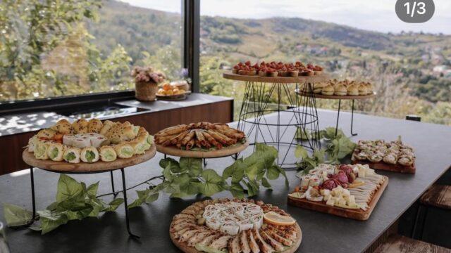 Moderno posluženje za devojačko veče i rođendane - Ketering Cvetić Novi Sad.