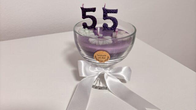 Personalizovane mirisne sveće po želji kupca za rođendan