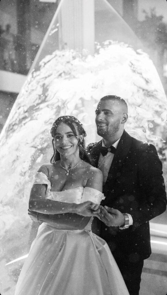 Najam lasera, paviljona i barskih stolova uz profesionalne efekte za proslave NN.