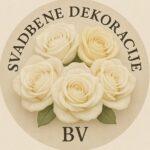 Dekoracije za svadbu Niš – kićanke, bidermajeri, sveće i čaše za proslavu