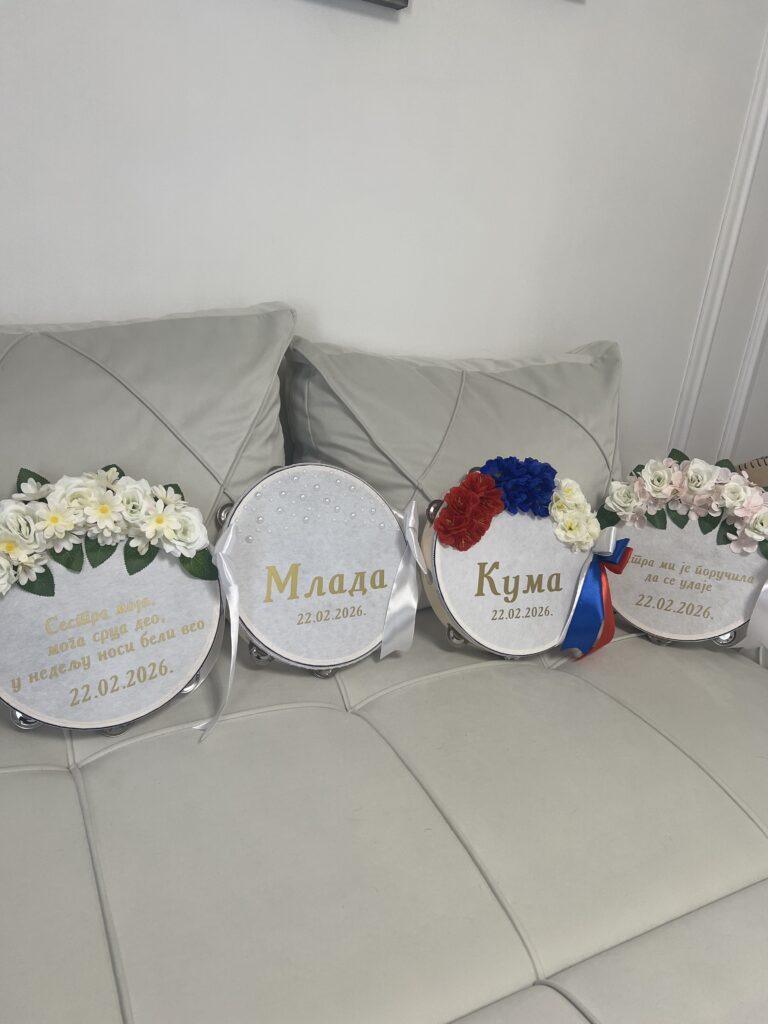 Svadbeni daire za dekoraciju u Nišu – elegantan i tradicioni detalj