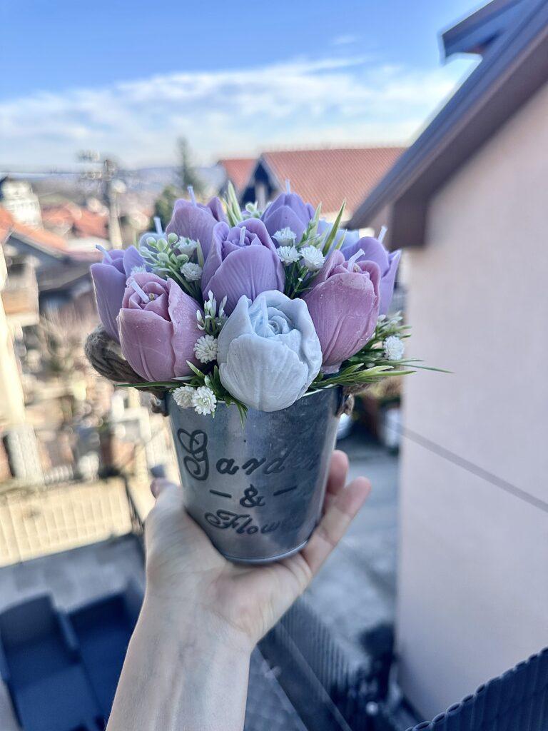 Dekorativni buket od sveća Lena Candle Dreams