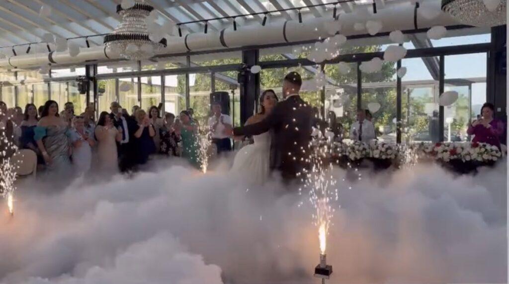 Podni vatrometi za svadbu specijalni efekti za prvi ples