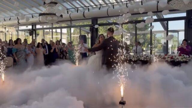 Podni vatrometi za svadbu specijalni efekti za prvi ples
