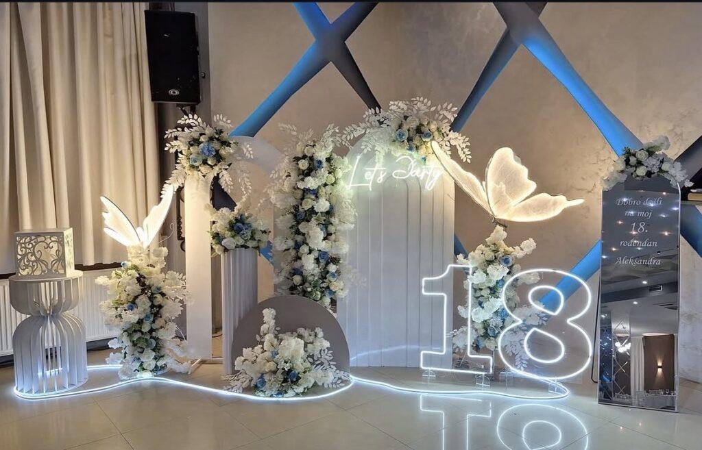 Tematska dekoracija za rođendane Vlasotince baloni i dekoracija prostora