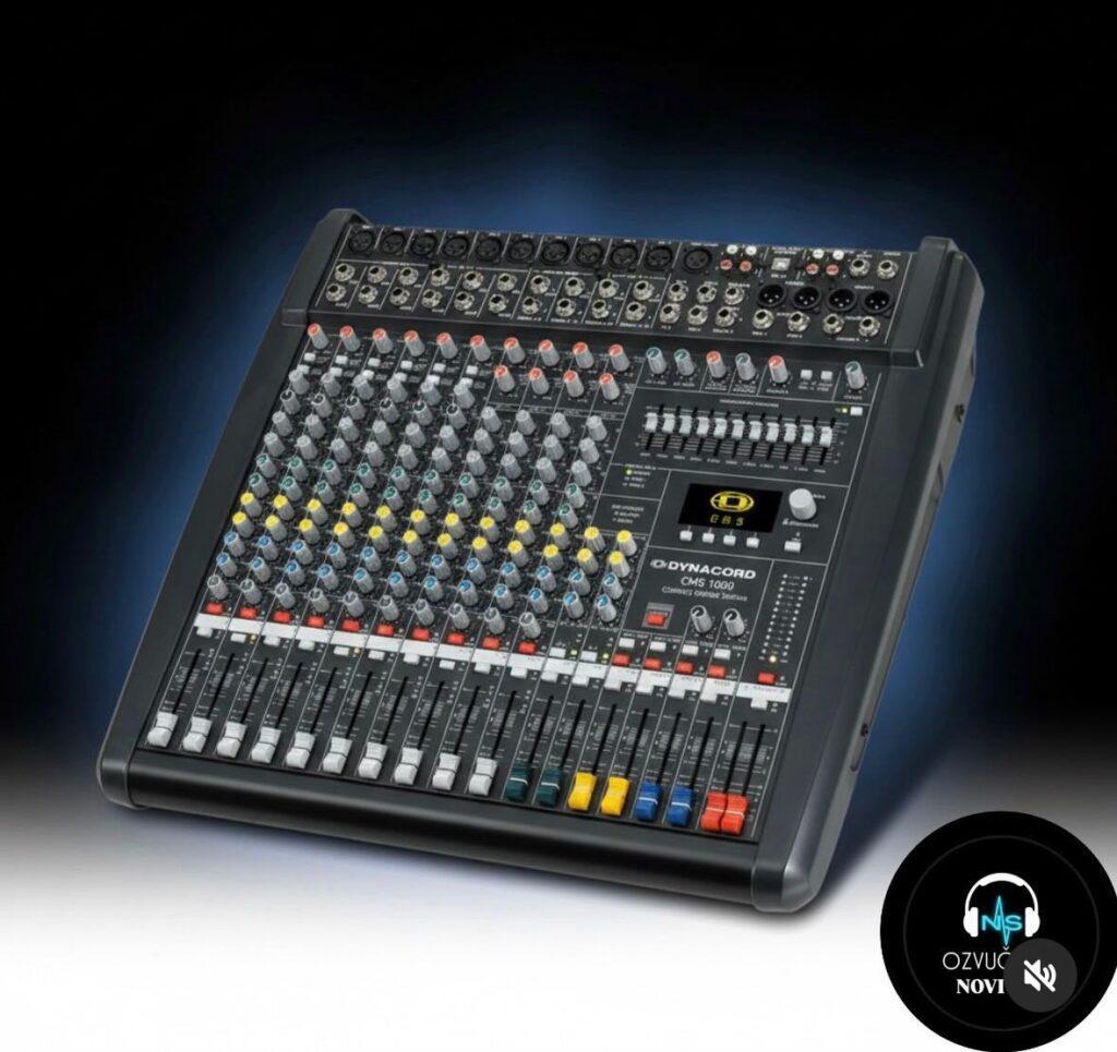 mikseta za ozvucenje svadbi dynacord cms 1000