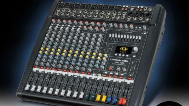 mikseta za ozvucenje svadbi dynacord cms 1000