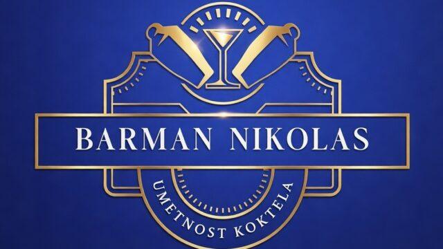 Barmen NikolaS priprema koktele na svadbi u Subotici