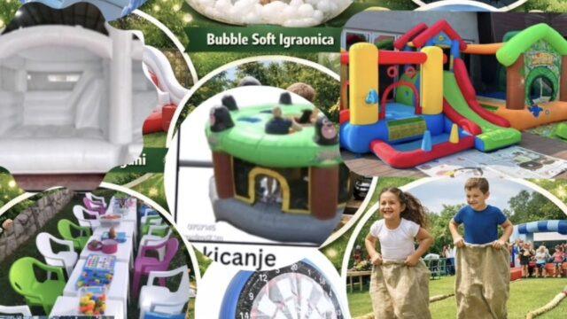 Dečija igraonica u Ivanjici Crazy Jungle tobogan