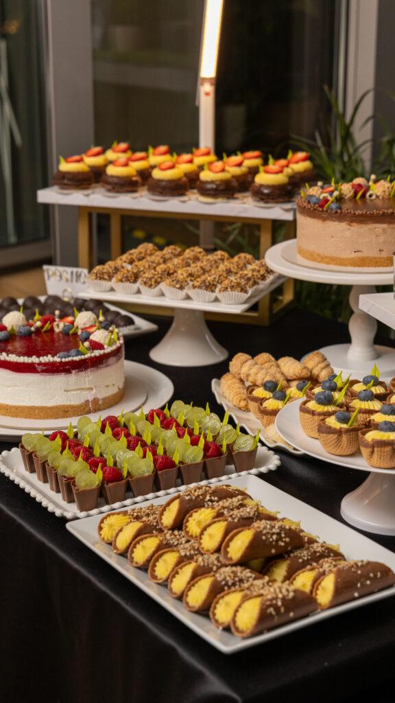 svadbeni slatki sto beograd elegantno