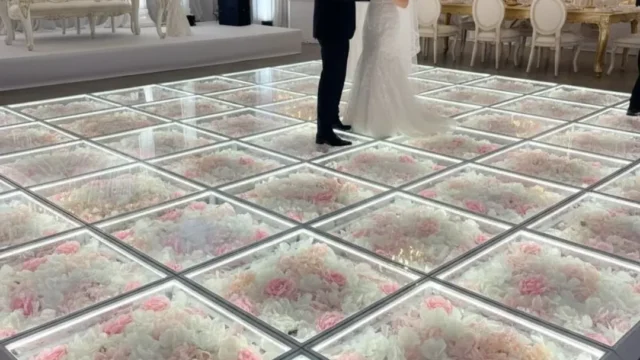 romantična dekoracija svadba