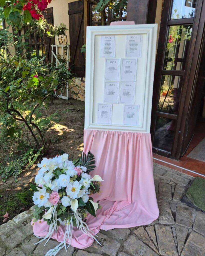 elegantna svadbena dekoracija