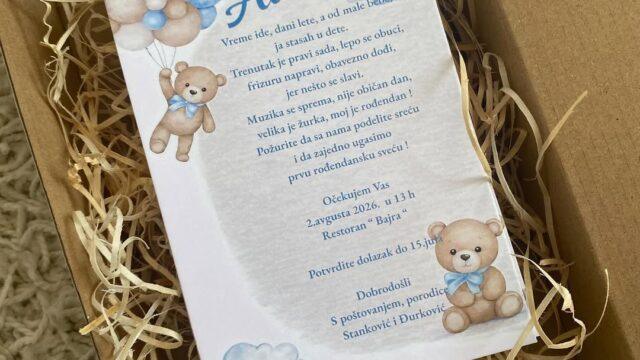 pozivnice za rođendane niš ručni rad