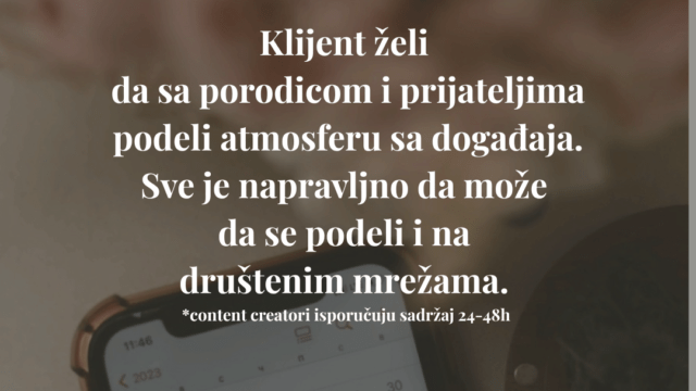Autentični trenuci sa venčanja