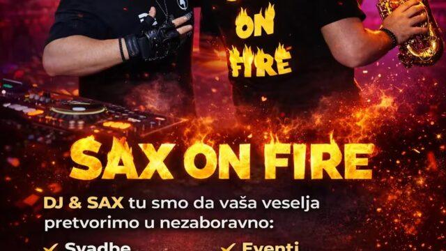 SAX ON FIRE nastup